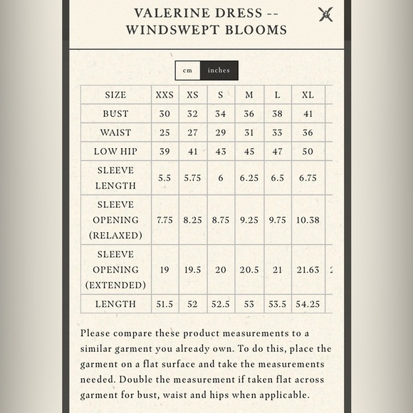 NEW DOEN Valerine SIlk Blend Dress Windswept Blooms Cream Floral | US XS - Picture 7 of 17